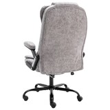 thumbnail of vidaXL Bürostuhl Hellgrau Wildleder-Optik