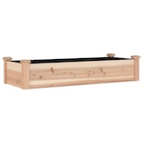 thumbnail of vidaXL Hochbeet mit Einsatz 120x45x25 cm Massivholz Tanne
