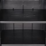 thumbnail of vidaXL Gartenschrank Schwarz 65x45x172 cm PP Rattan