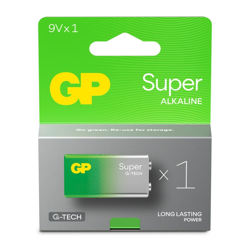 Gp Super Alkaline 9V-Block 6Lr61 Rilancio 0301604Aeta-B1