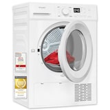 thumbnail of Exquisit Wärmepumpentrockner 8 kg, 16 Programme, LED-Innenbeleuchtung, Knitterschutz, Kindersicherung, Startzeitverzögerung, TWP803-031D weiss