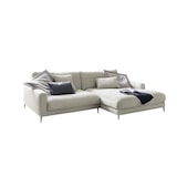 thumbnail of KAWOLA Ecksofa CARA Sofa Recamiere rechts Cord cremeweiß