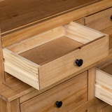 thumbnail of vidaXL Highboard 93×40,5×180 cm massief grenen Panama serie