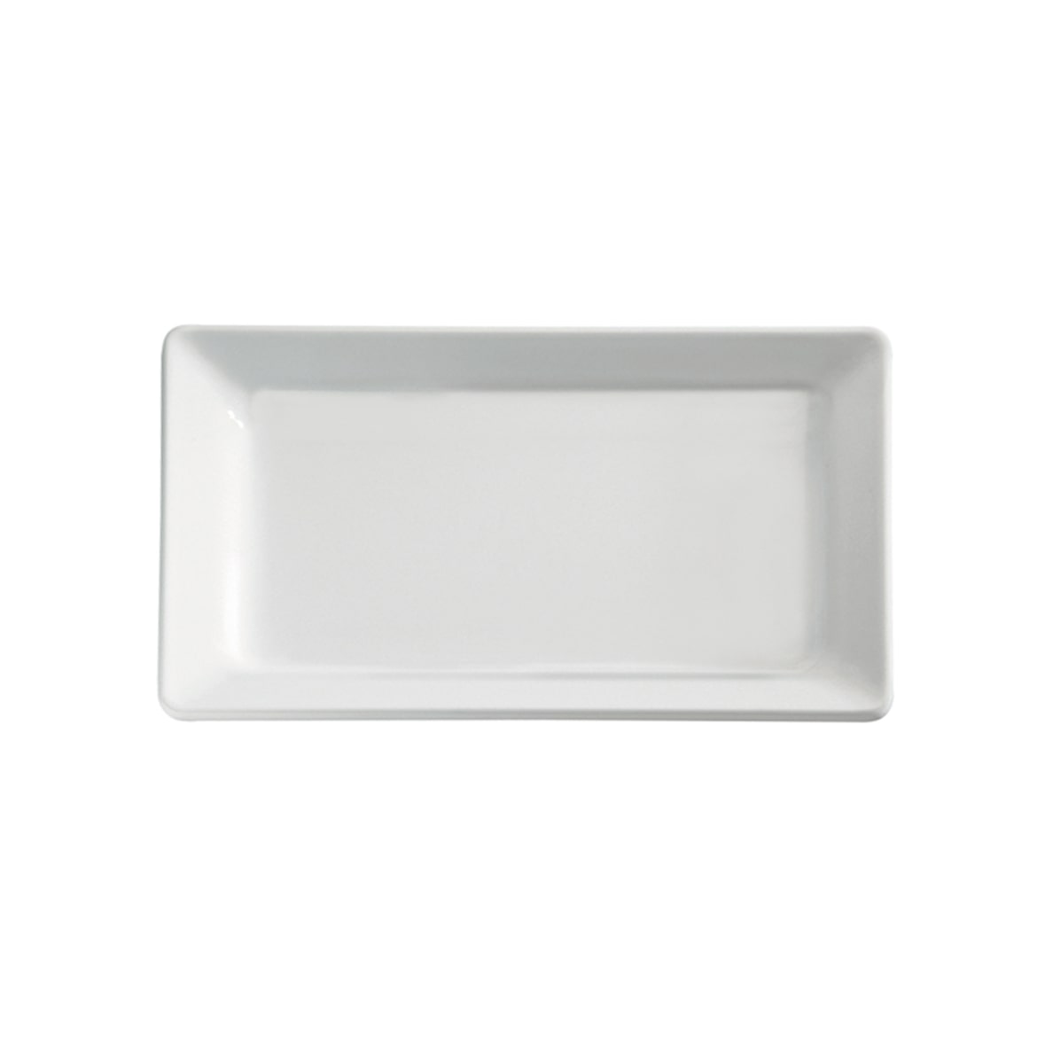 APS 83480 Plateau melamine blanc GN 1/2 Pure 32,5 x 26,5 cm, H 3 cm