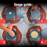 thumbnail of Victoria Pressa per Tortillas Messicane in Ghisa HD 20cm Pataconera Colombiana Roti Maker, VIC-34214, Nero