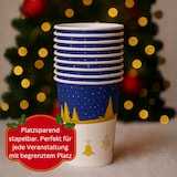 thumbnail of DeinPack 1500 Glühweinbecher 200 ml – Winter Pappbecher mit Wintertraum Motiv