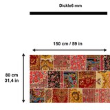 thumbnail of Silena Bedruckter 80x150 Teppich Chenille-Druck Maschinell Hergestellt