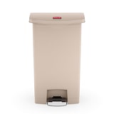 thumbnail of Rubbermaid Slim Jim Step On container Front Step kunststof 68 ltr - beige
