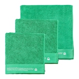 thumbnail of Benetton - Conjunto de toalhas de banho (70x140cm + 2 50x90cm) em algodão orgânico 450gsm verde