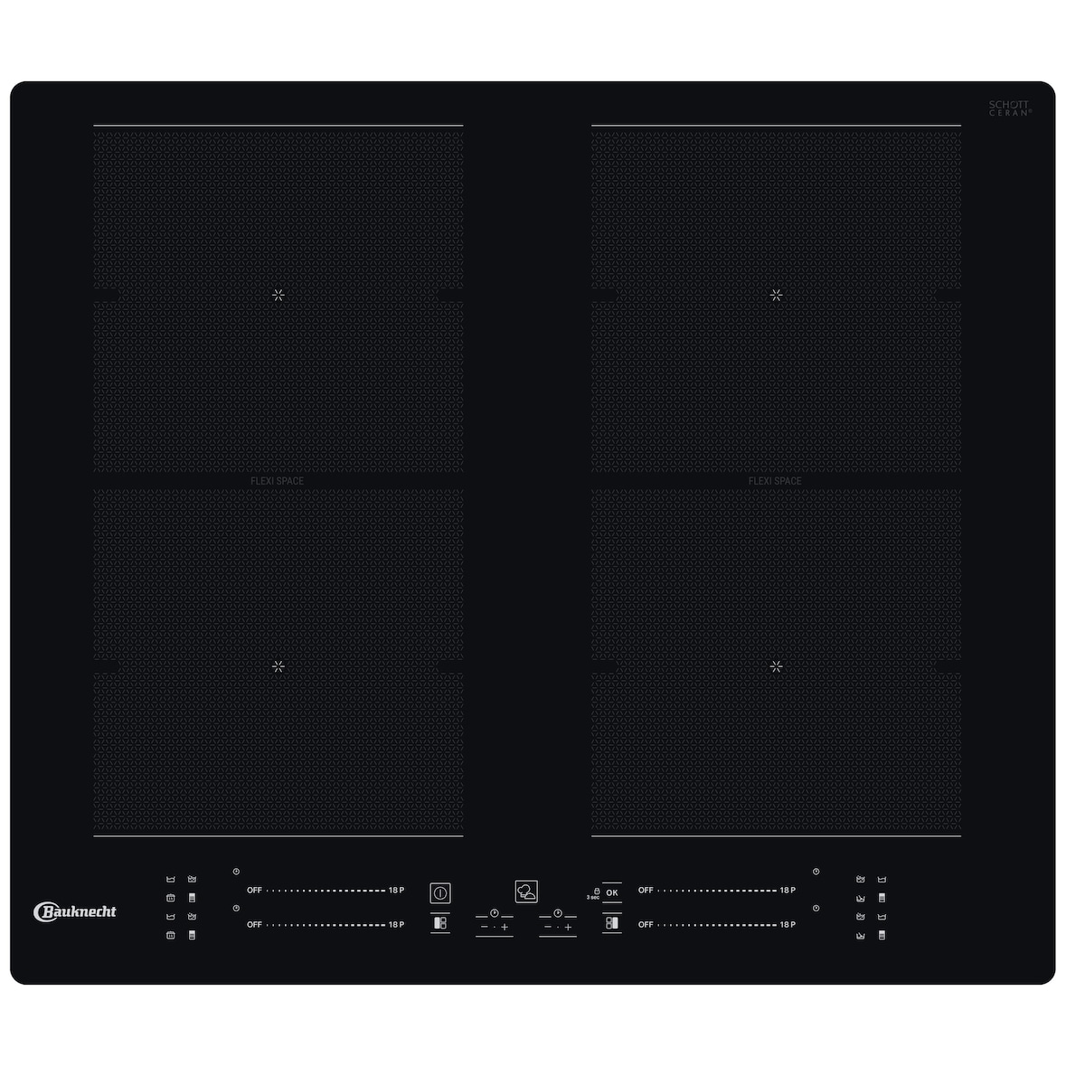 Bauknecht BS 1260F NE Induktions-Kochfeld autark 60 cm