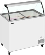 thumbnail of TEFCOLD Speiseeisvitrine IC301SC+SO 296l Weiß