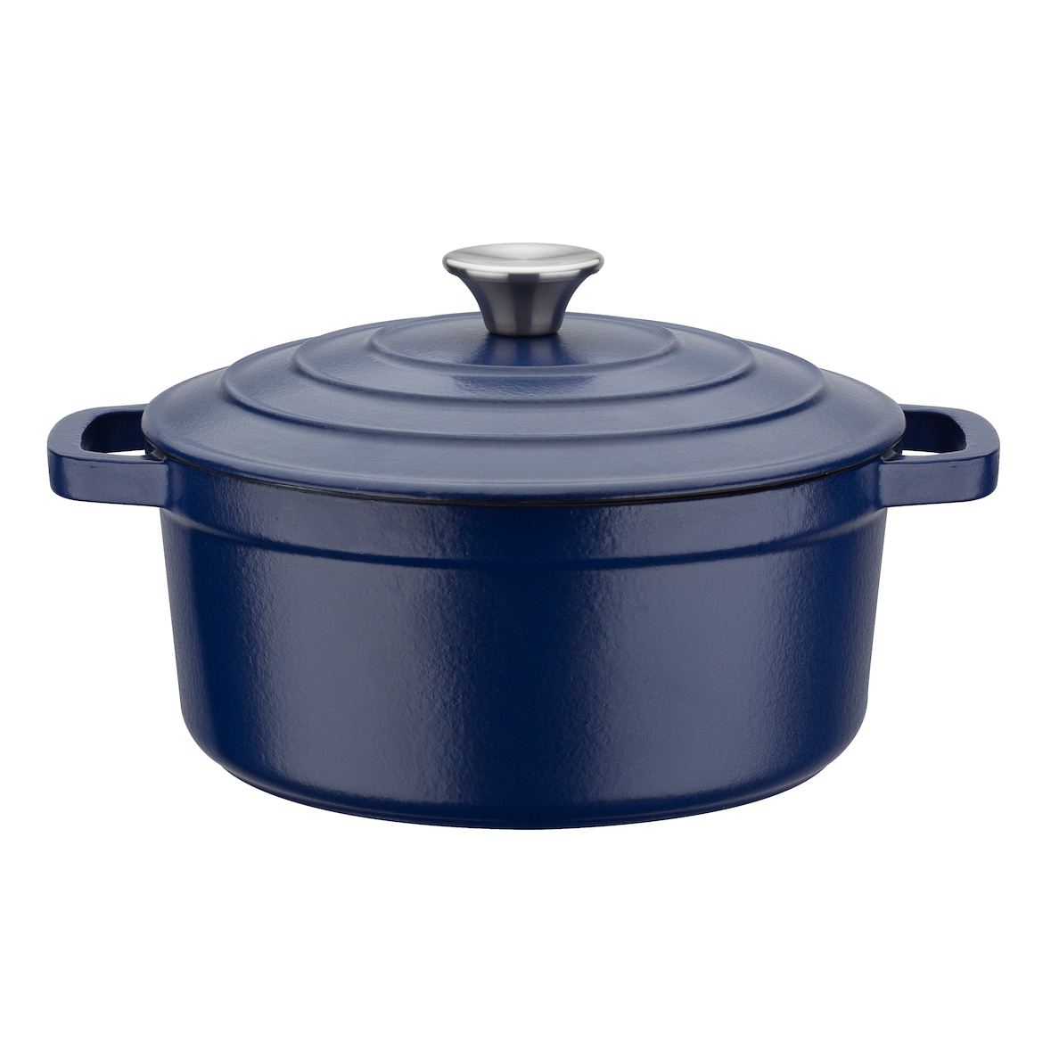 GSW Gusseisen Kochtopf Blue Magic 20 x 9,5cm, induktionsgeeignet, backofengeeignet bis 240°C
