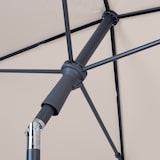 thumbnail of Aktive Parasol jardín rectangular inclinable 200x125 cm crema UV30