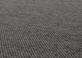 thumbnail of 6er-Set Esszimmerstuhl HWC-O27, Küchenstuhl Polsterstuhl Stuhl, Stoff/Textil (280g/m²) Metall ~ dunkelgrau