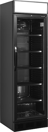 thumbnail of TEFCOLD Flaschenkühlschrank in Schwarz CEV425CP BLACK 358l Schwarz