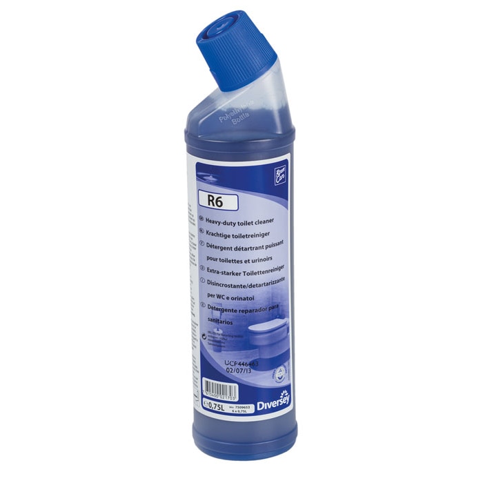 ROOM CARE | R6 - Detergente enérgico para sanitarios - 750 ml