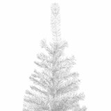 thumbnail of vidaXL Künstlicher Weihnachtsbaum mit Beleuchtung Kugeln L 240 cm Weiß