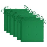 thumbnail of vidaXL Klappbare Gartenstühle mit Kissen 6 Stk. Massivholz Teak