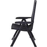 thumbnail of Zilveren opvouwbare fauteuil antraciet