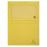 thumbnail of Exacompta - Réf. 50100E - Carton de 400 chemises à fenêtre Forever® 120 g/m²- dim 22 x 31 cm pour A4 - 10 couleurs