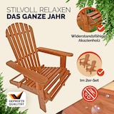 thumbnail of 2x Adirondack ohne Fußstütze