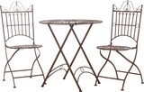 thumbnail of Bistro set Tegal antiek bruin