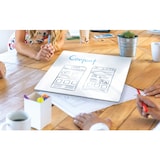 thumbnail of NOBO Lavagna Bianca Magnetica Modulare senza Cornice, montaggio magnetico,450x600mm, 1915656