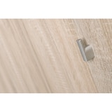 thumbnail of Mobile Ingresso Scarpiera Appendiabiti Set Entrata Guardaroba Specchio Multifunzione Salvaspazio Corridoio Casa Design Moderno 210x 32x 203 Cm Rovere