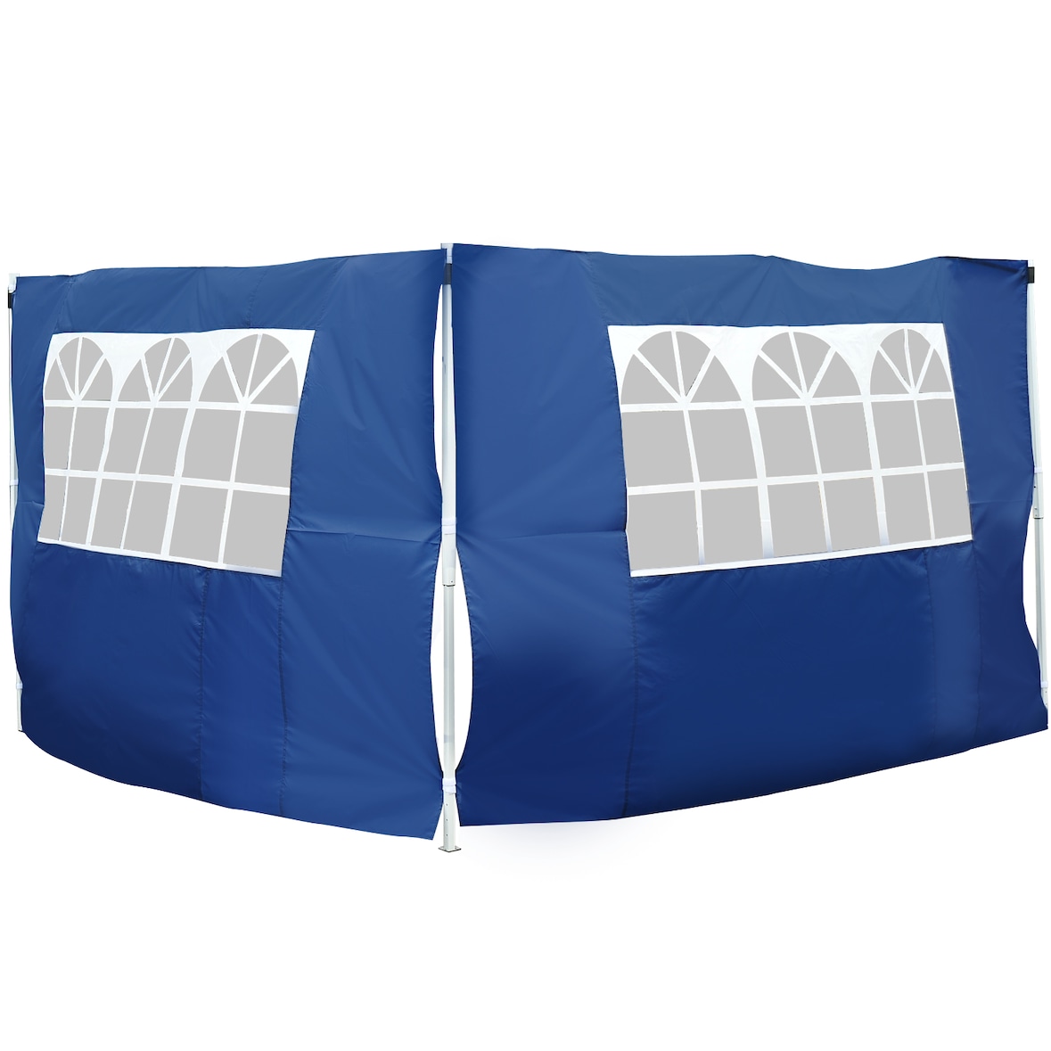 2 Paredes Parte Laterales para Carpa Tela Oxford Apto para 3x3 3x6 Azul