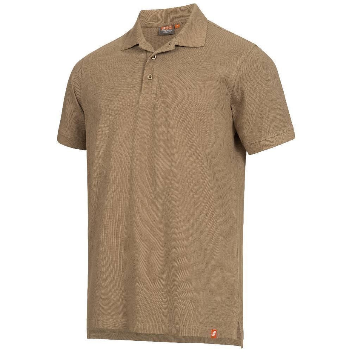 Nitras Motion Tex Light Poloshirt | Gr. 4XL | 100% Baumwolle | khaki