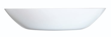 aro Piatto opale, opale, Ø 20 cm, profondo, bianco, 6 pezzi