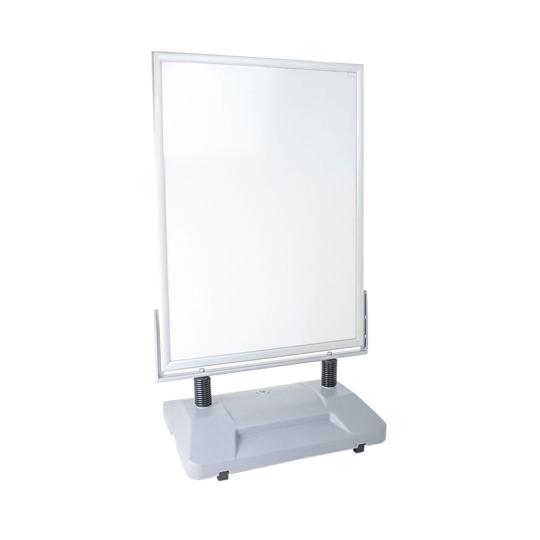 Danieli – Cavalletto Pubblicitario per Esterno bifacciali – Supporti Porta Cartelloni e Porta Poster in Alluminio 70x100 cm con base zavorrabile