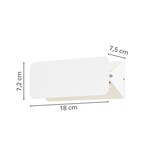 thumbnail of Forlight Shape - Aplique LED Exterior Modulable y Orientable para Jardín y Terraza. Aplique de Pared con LED 4.5W Blanco Cálido