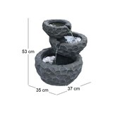 thumbnail of Fontaine extérieure en résine alimentation solaire Jim Just Sun