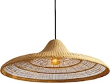 thumbnail of Lumisky Kabellose Pendelleuchte FREYA LARGE RGB D70CM Seegras Beige
