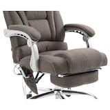thumbnail of Bureaustoel Pacific Stof met Massagefunctie donkergrijs