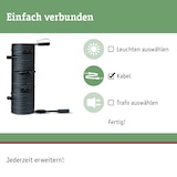 thumbnail of Paulmann Plug & Shine Câble 15m 7 sorties IP68 Noir 93931