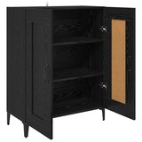 thumbnail of vidaXL Sideboard Schwarz Eichen-Optik 69,5 x 34 x 90 cm Holzwerkstoff