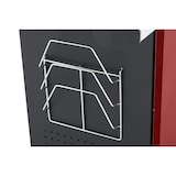 thumbnail of Tarrington House 4-Hauptbrenner + Seitenbrenner Gasgrill Paxton, Grillfläche 41 x 71 cm, Ablagetisch, fahrbar, Stahl, mattrot