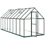 thumbnail of Helloshop26 - Tenda da serra per piante fiori e ortaggi con telaio di base 445 x 169 x 195 cm alluminio verde 02_0044506