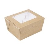 thumbnail of Garcia de Pou 300 Unités - Boîtes Avec Fenêtre Eco 'Thepack' 780 Ml 220 G/M2 11,2X9X6,4 Cm Naturel Carton Ondulé Nano-Micro