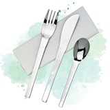 thumbnail of ECOLOMIQUE - 50 Pcs - Kit couverts inox 4/1 - Couteau, fourchette, cuillère, serviette 16 cm - ECO210CVINOX41