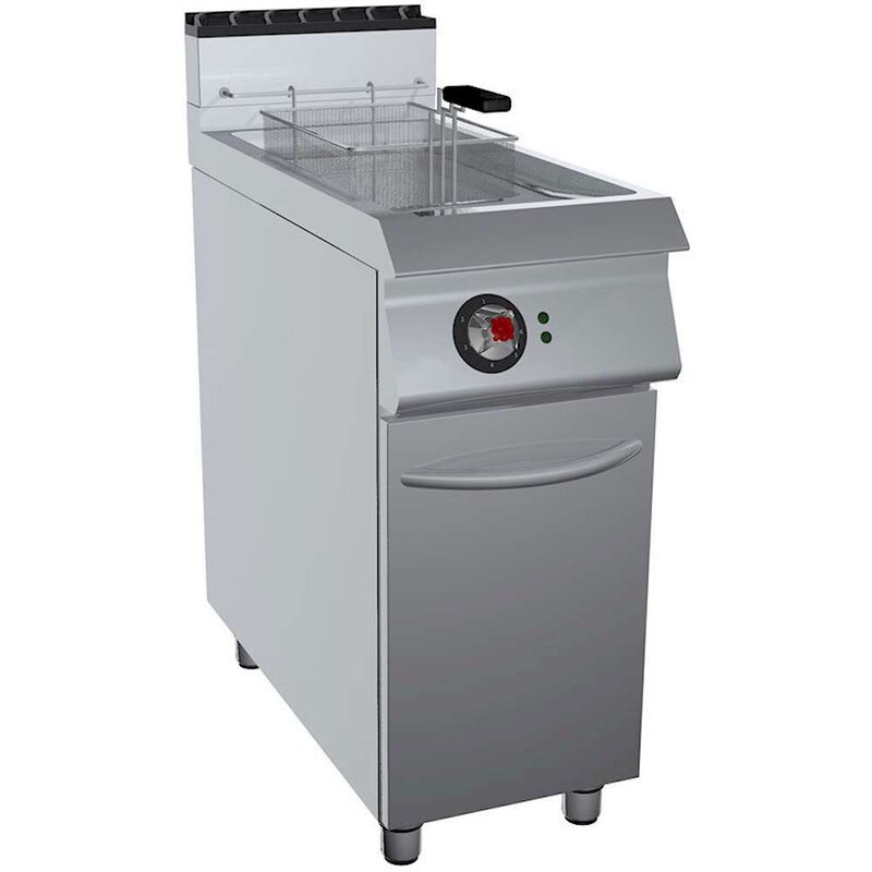 Freidora a gas de pie - Tanque en Y - Capacidad 21 l - Fondo 90