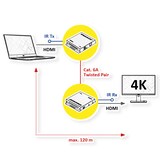 thumbnail of ROLINE HDMI Verlängerung, über IP, 4K30Hz, 120m, mit IR