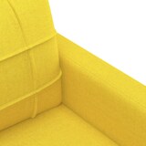 thumbnail of vidaXL 2-Sitzer-Sofa Hellgelb 140 cm Stoff