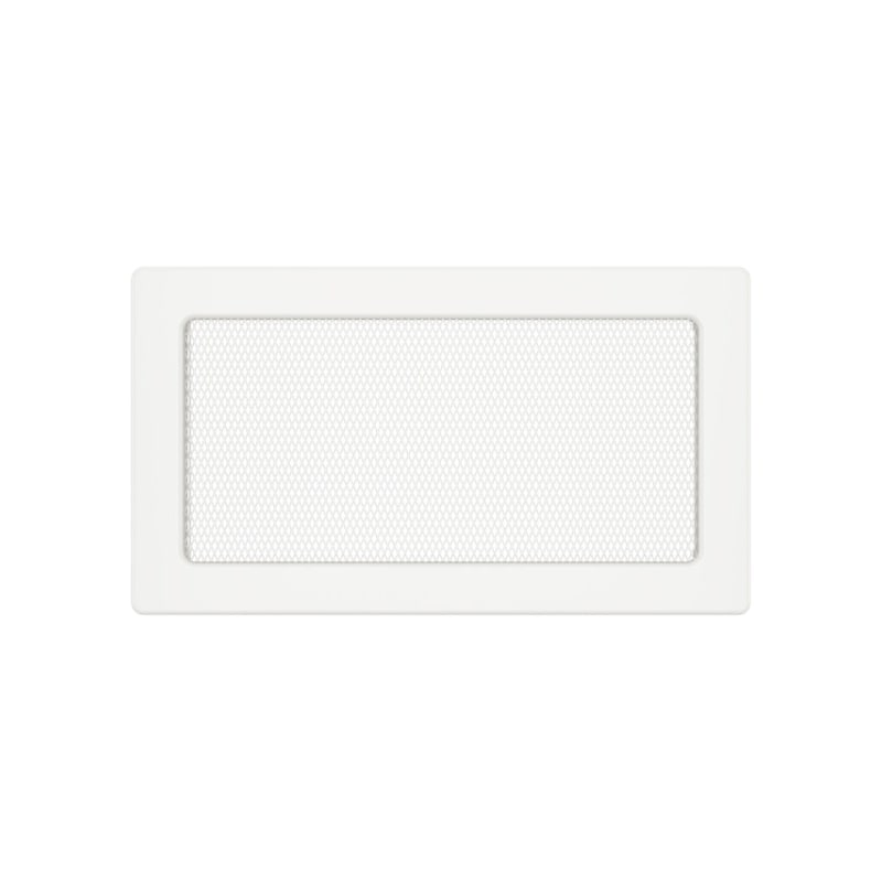 Grelha de ventilação para lareira branca - Classic 17x30