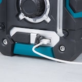 thumbnail of Makita DMR112 Tragbarer Lautsprecher Tragbarer Stereo-Lautsprecher Schwarz, Türkis 4,9 W