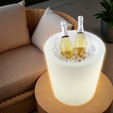 thumbnail of tectake Cilindro luminoso LUMINOUS CURVE COOLER, LED, con mando a distancia  blanco - 405347