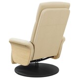 thumbnail of vidaXL Massagesessel mit Fußteil Creme Stoff