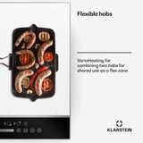 thumbnail of DualTone Hybrid Induktionskochfeld | Flex Zone | LED Display | Slider Control | 7200 W Weiß